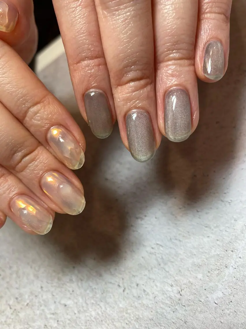 ネイル ハンドネイル 【LINON】 airiのネイルデザイン