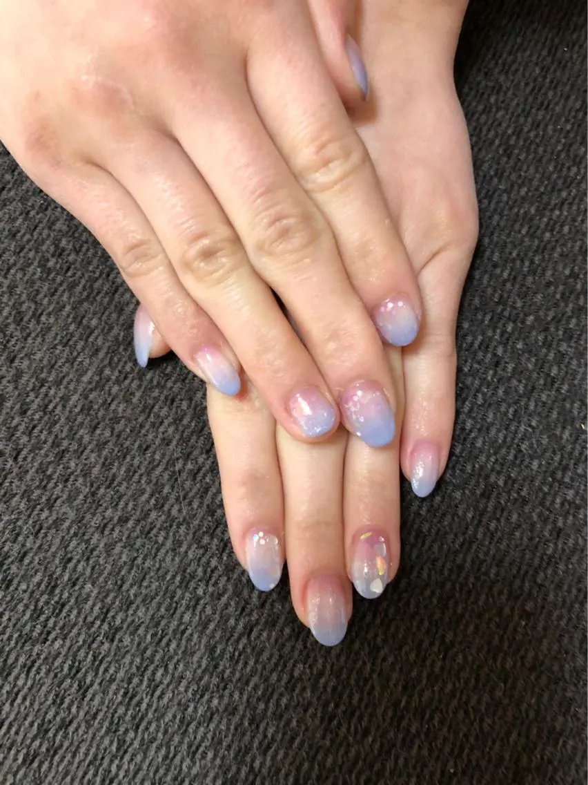 ネイル グラデーション 春ネイル LIAN- nailのネイルデザイン