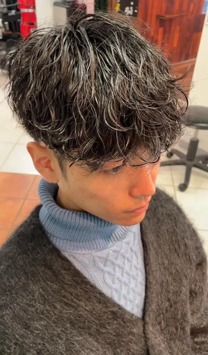 パーマ カット パーマ 🌫️EARTH 【タツキ】🌫️のヘアスタイル