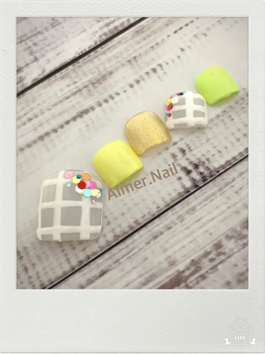ネイル フットネイル フットネイル Aimer. Nailのネイルデザイン