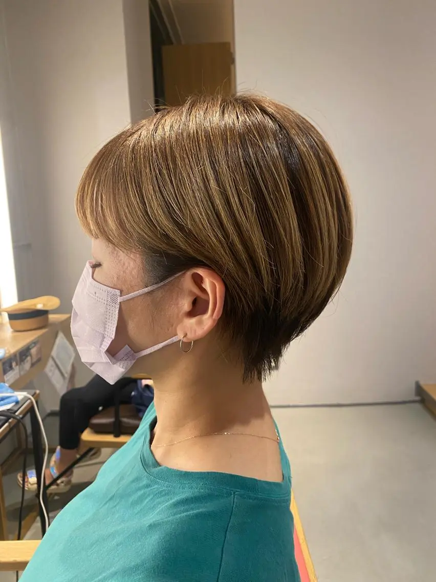 ショート ショートヘア unopulir 景山 凌のヘアスタイル