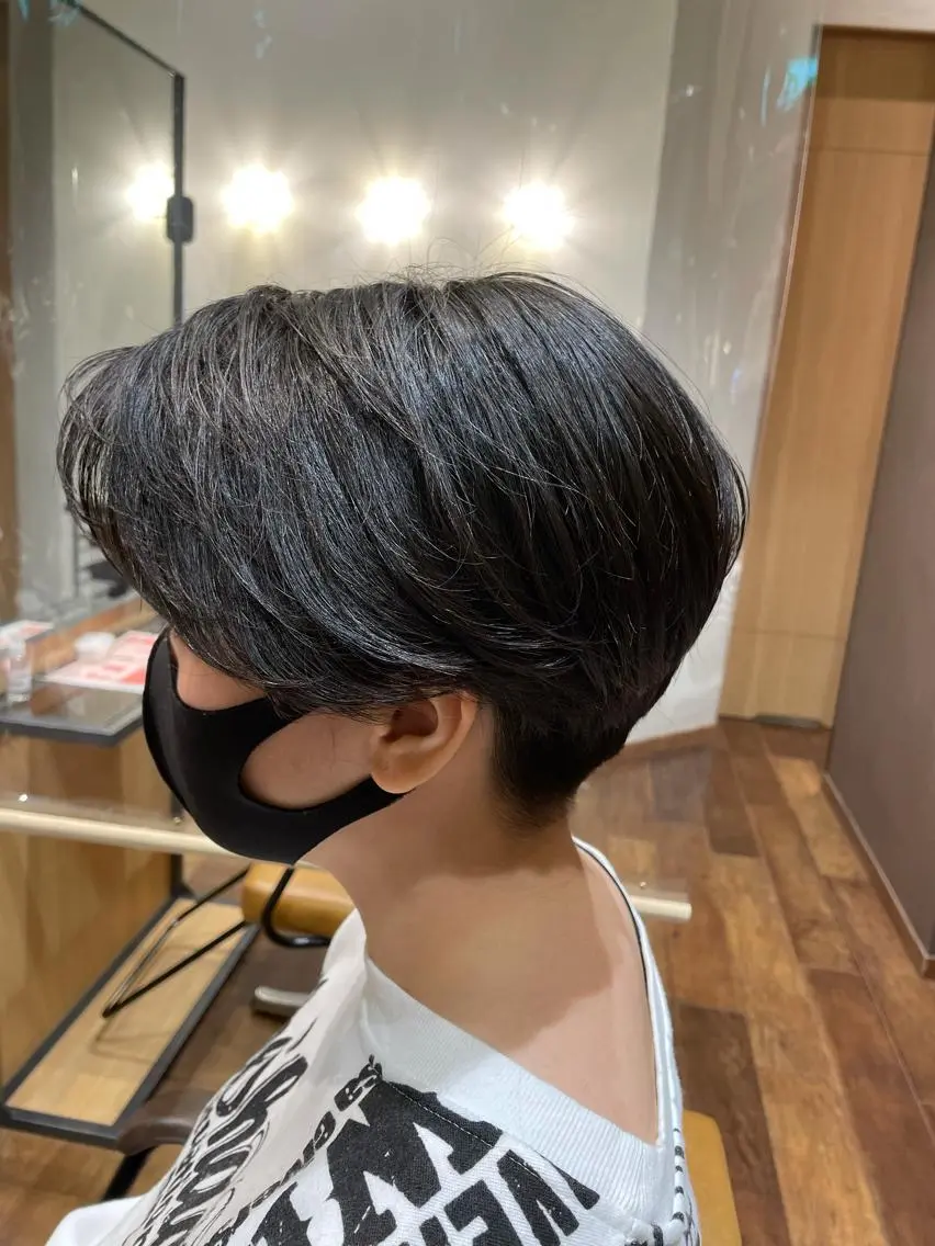ショート 🍀小顔ショート🍀 有賀祐貴のヘアスタイル