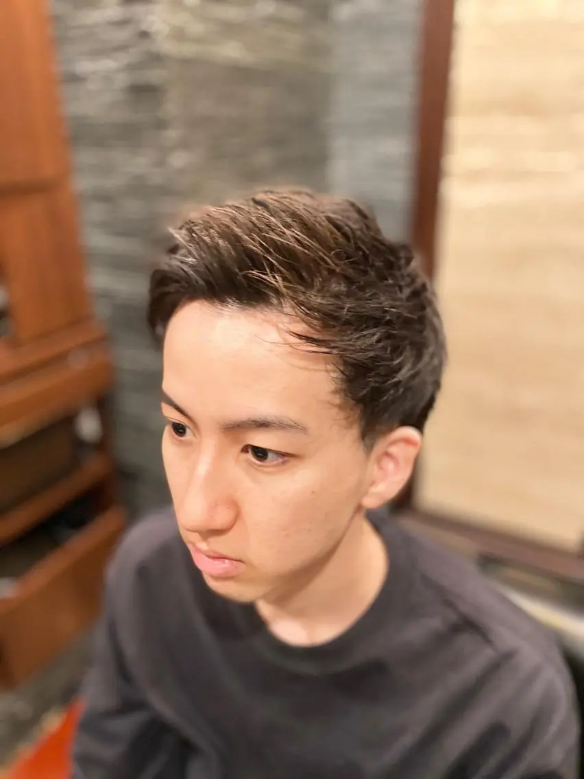 ショート メンズ 林田 龍明のヘアスタイル