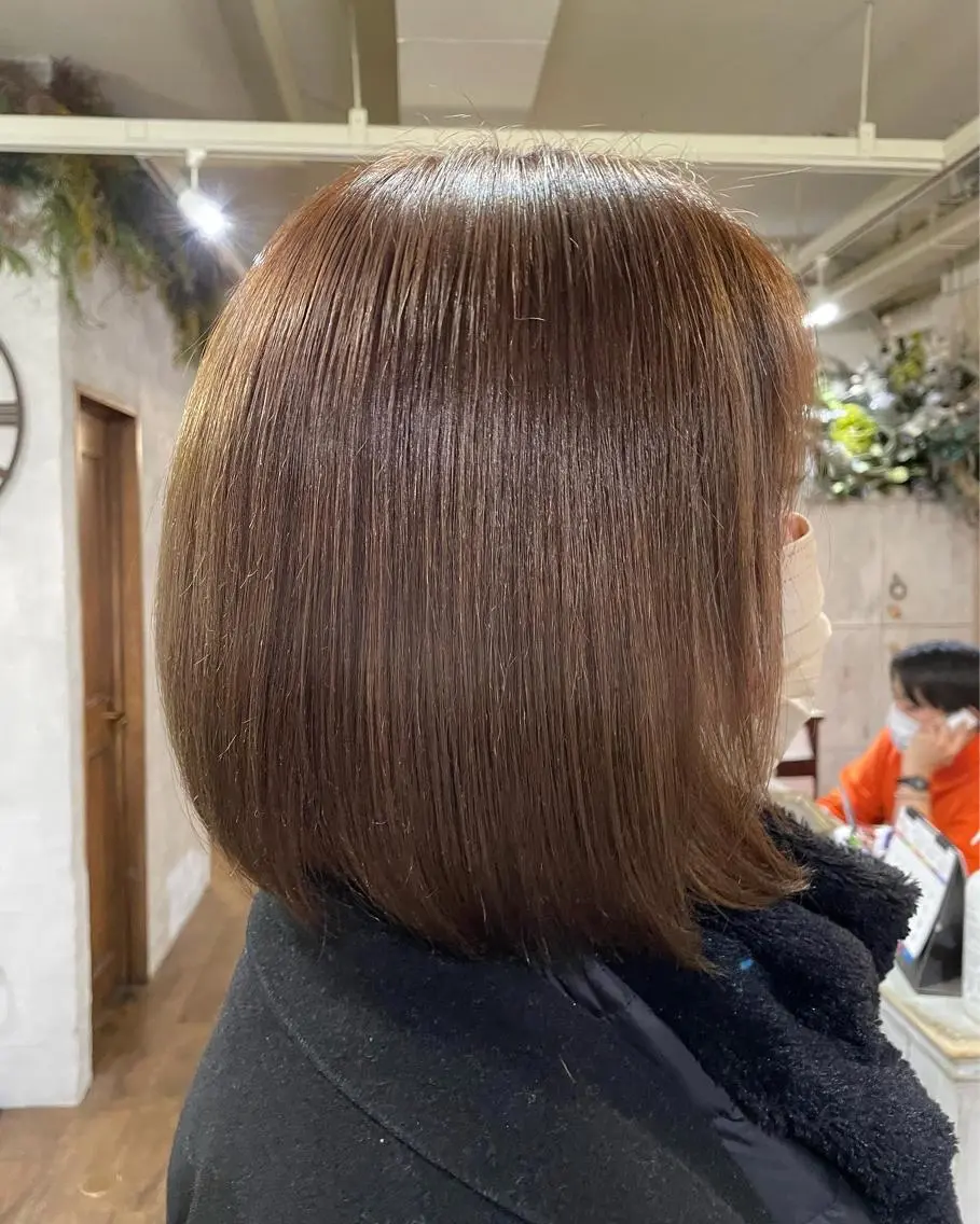 ミディアム トリートメント 高田馬場 nico 岡豪紀のヘアスタイル