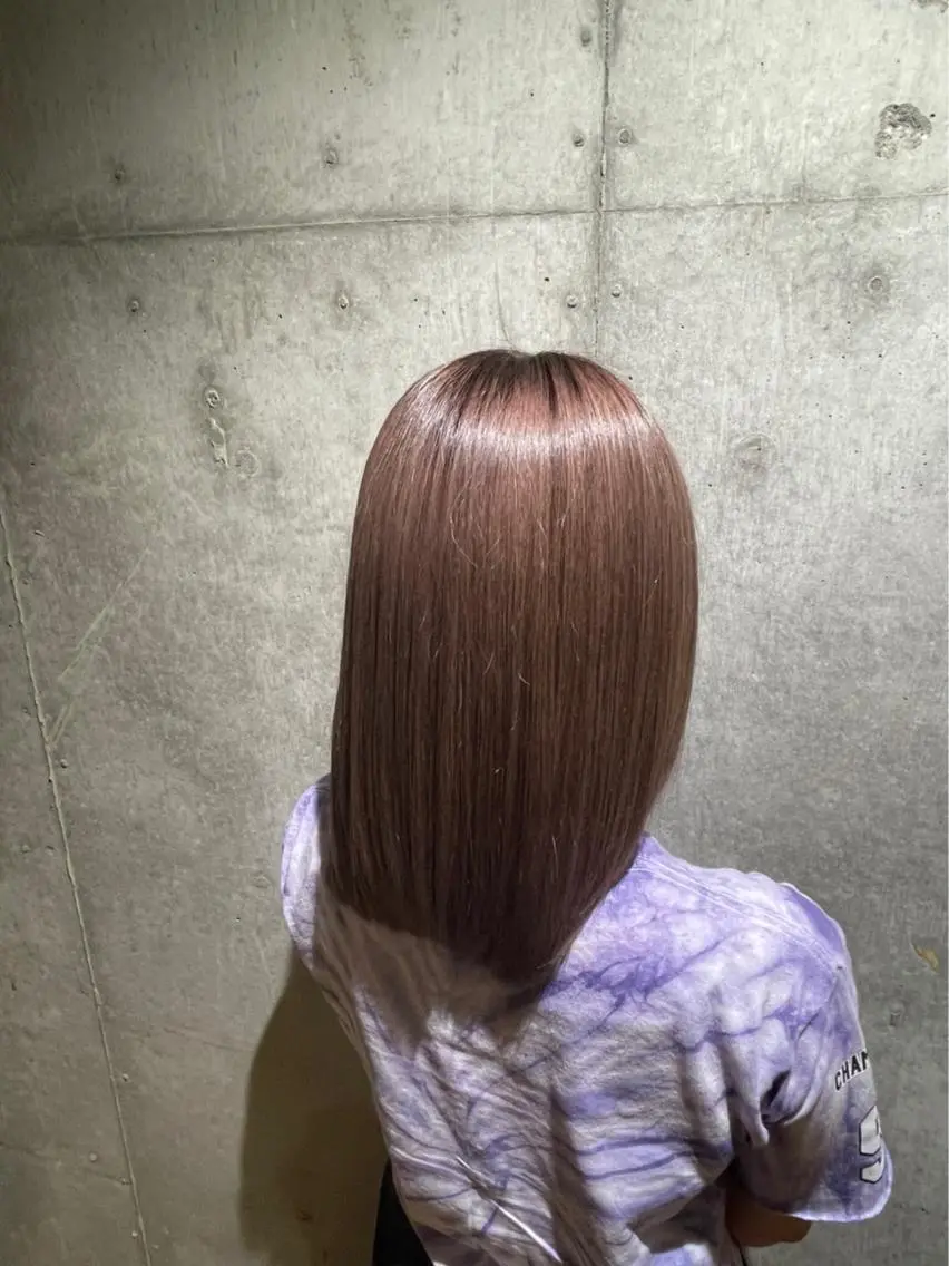 ミディアム 大 場のヘアスタイル