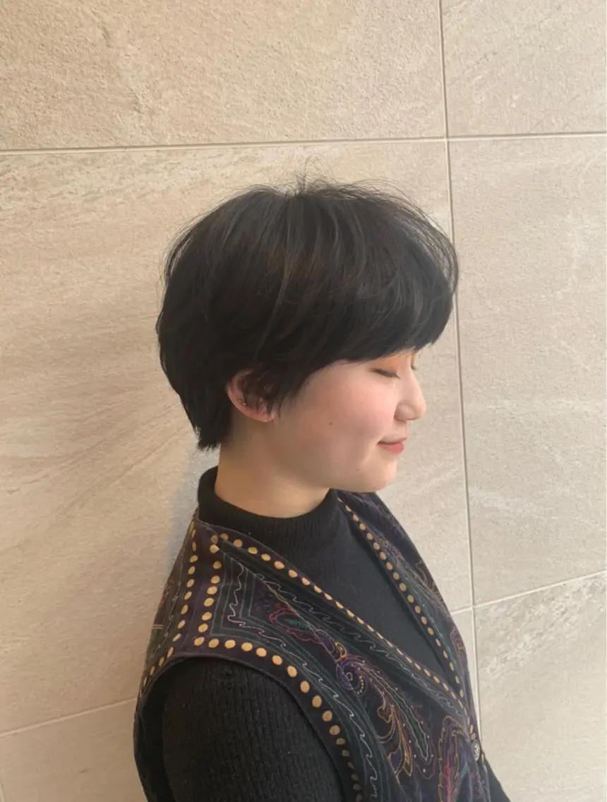 ショート 坪井 彰吾のヘアスタイル