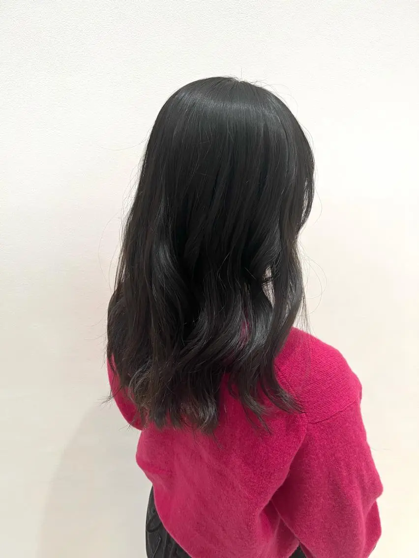 セミロング カラー ヘアアレンジ ヘアカラー トリートメント ヘッドスパ ヘアセット 🌈インナーカラー ‘ショウマ’🌈のヘアスタイル