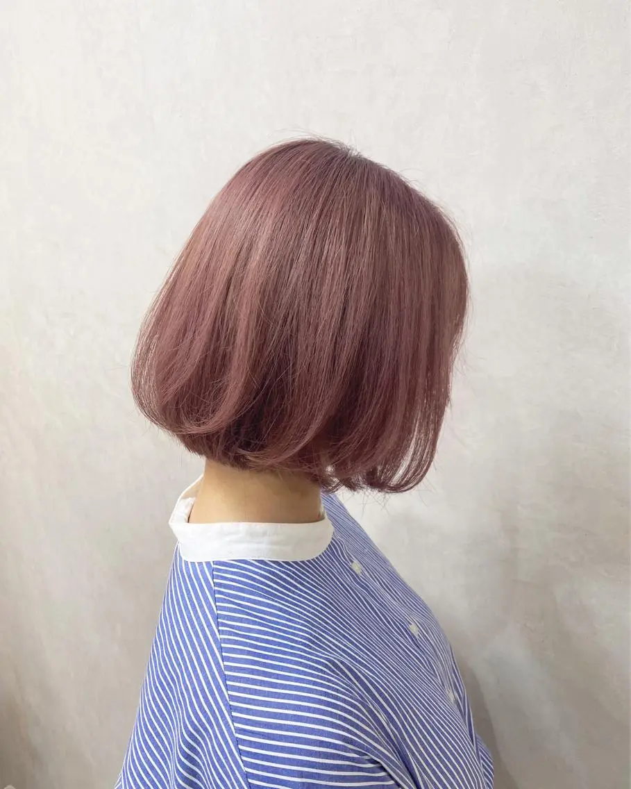 ショート カラー カット ヘアカラー トリートメント TELA HAIR 副代表 岡田のヘアスタイル