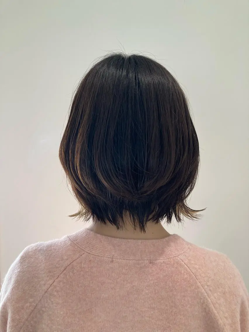 ショート 折本 沙織のヘアスタイル