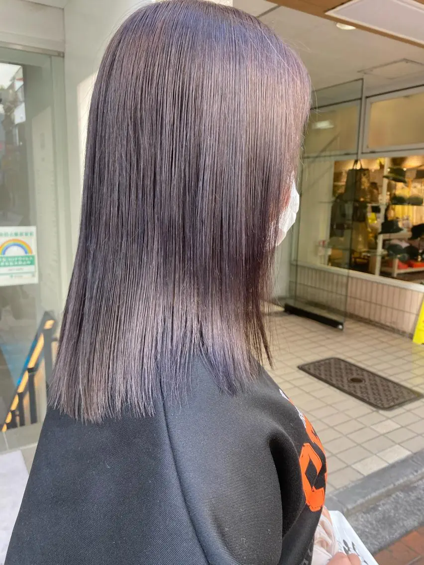 カラー ヘアカラー トリートメント 【似合わせ提案】鈴木 舞のヘアスタイル
