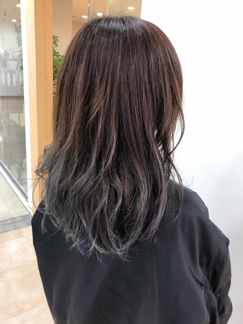 ロング 植田 敬太のヘアスタイル
