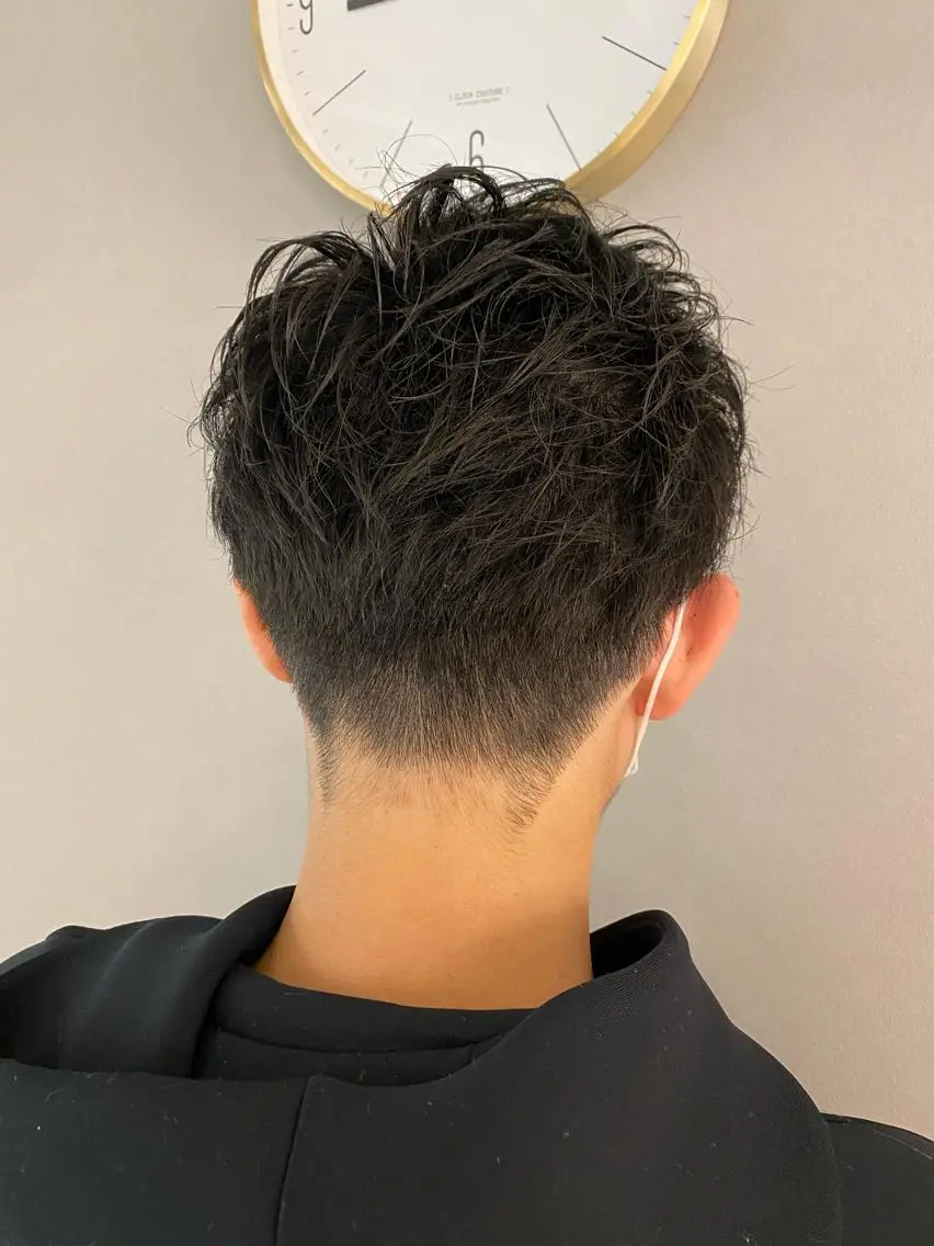 メンズ unopulir 景山 凌のヘアスタイル