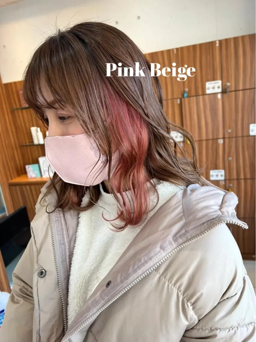 セミロング カラー 大和市の白髪ぼかし 職人￤柳川拓哉のヘアスタイル