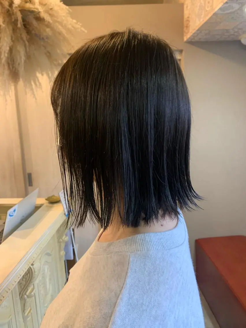 ミディアム ⭐️似合わせ⭐️ ほかぞの りかのヘアスタイル