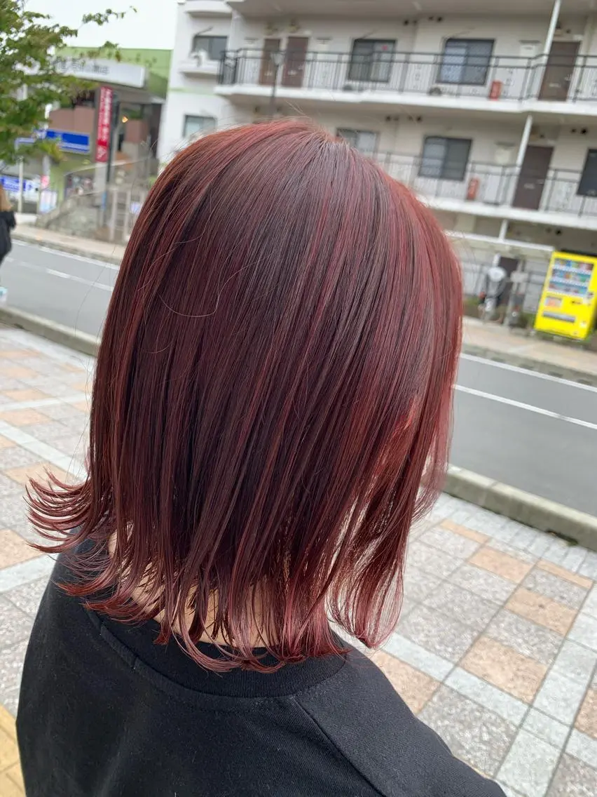 ミディアム カラー カット 上尾/ママ美容師🫧 𝐌𝐞𝐢のヘアスタイル