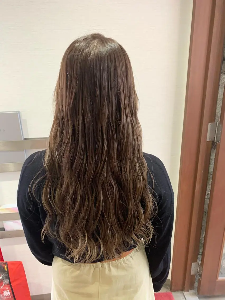 ロング カラー 蓮見友里 PiSTA／portのヘアスタイル