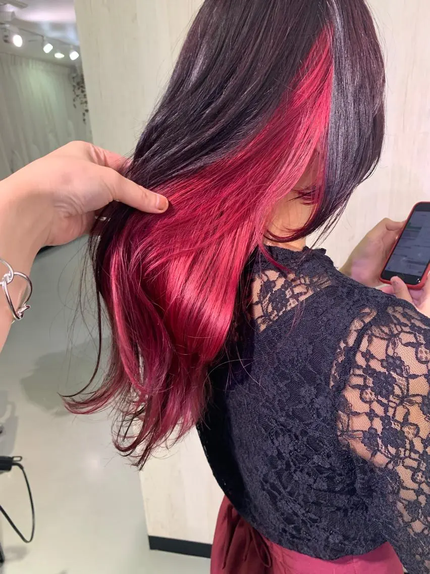 ロング カラー カット ヘアカラー トリートメント ROW町田★ 船木のヘアスタイル