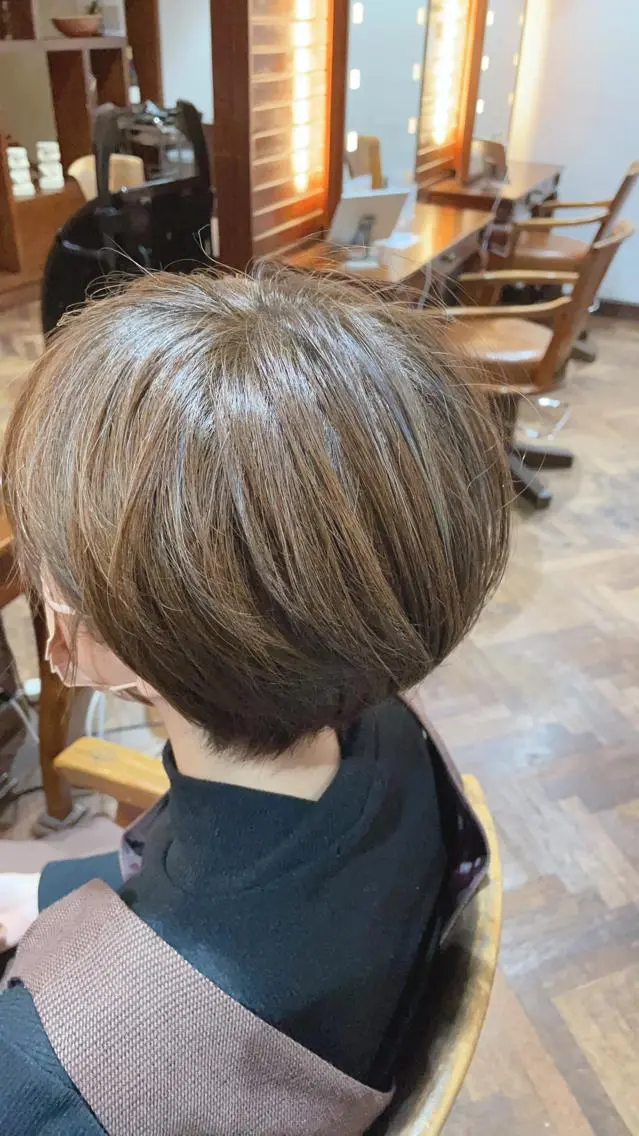 ショート ハイライト ショートヘア stylist YUTOのヘアスタイル