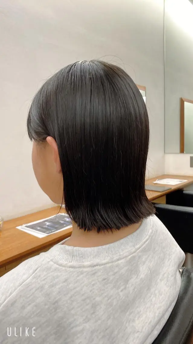 ショート 似合わせレイヤー/ ケアパーマ/高倉のヘアスタイル