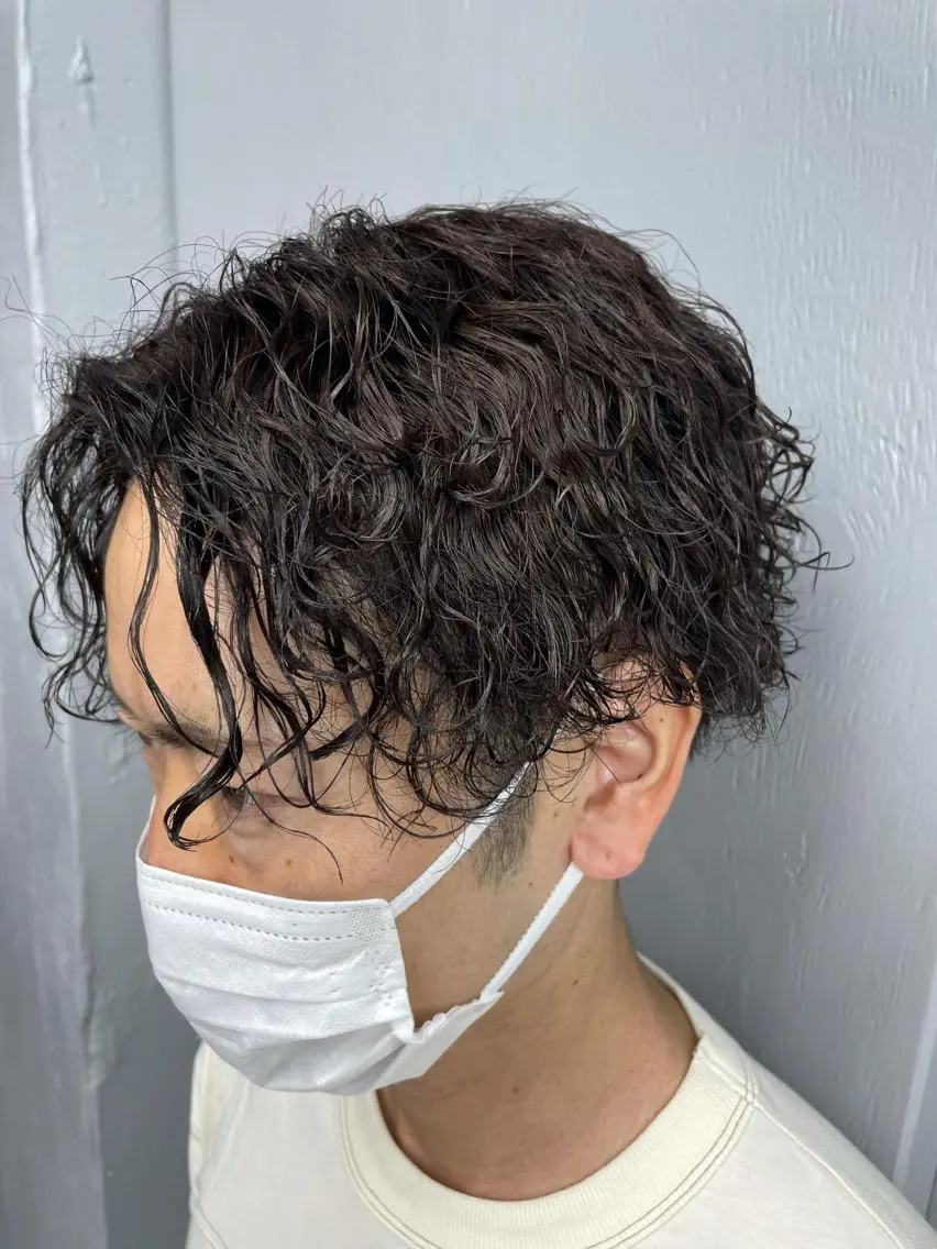 ショート カラー パーマ メンズ 🍃メンズヘア🍃 セヤシュウヘイのヘアスタイル