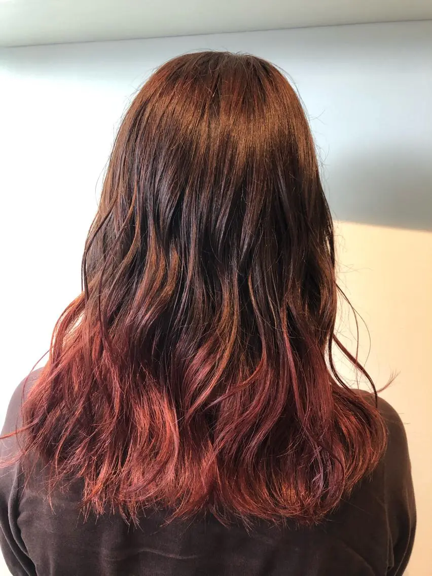 ミディアム カラー ブリーチ ヘアカラー トリートメント 💐パーソナルカラー /市橋加菜💐のヘアスタイル