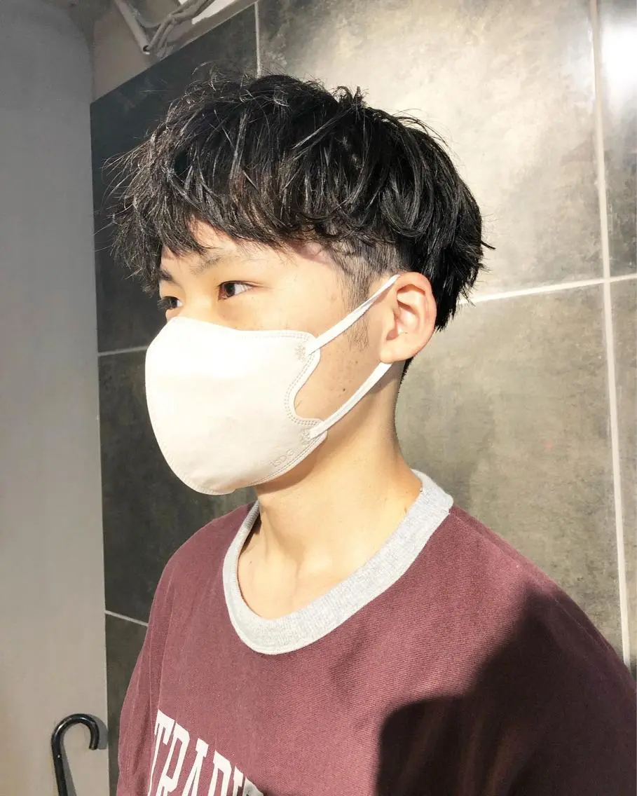 パーマ ヘアアレンジ メンズ カット パーマ トリートメント ヘアセット メンズ特化✂️栗原 侑也のヘアスタイル