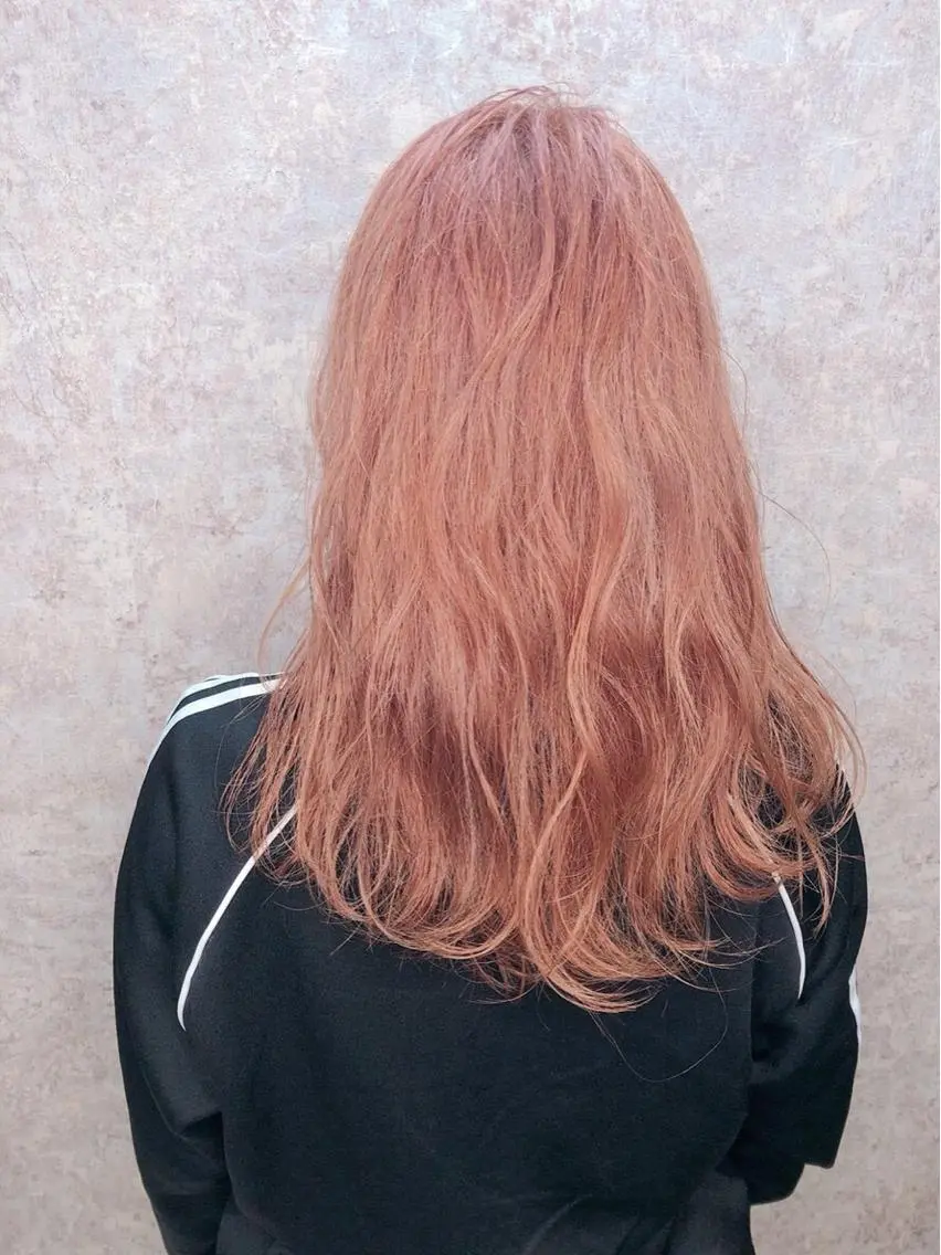 セミロング カラー ピンクカラー 🫟Blanco🫟 Color&Careのヘアスタイル