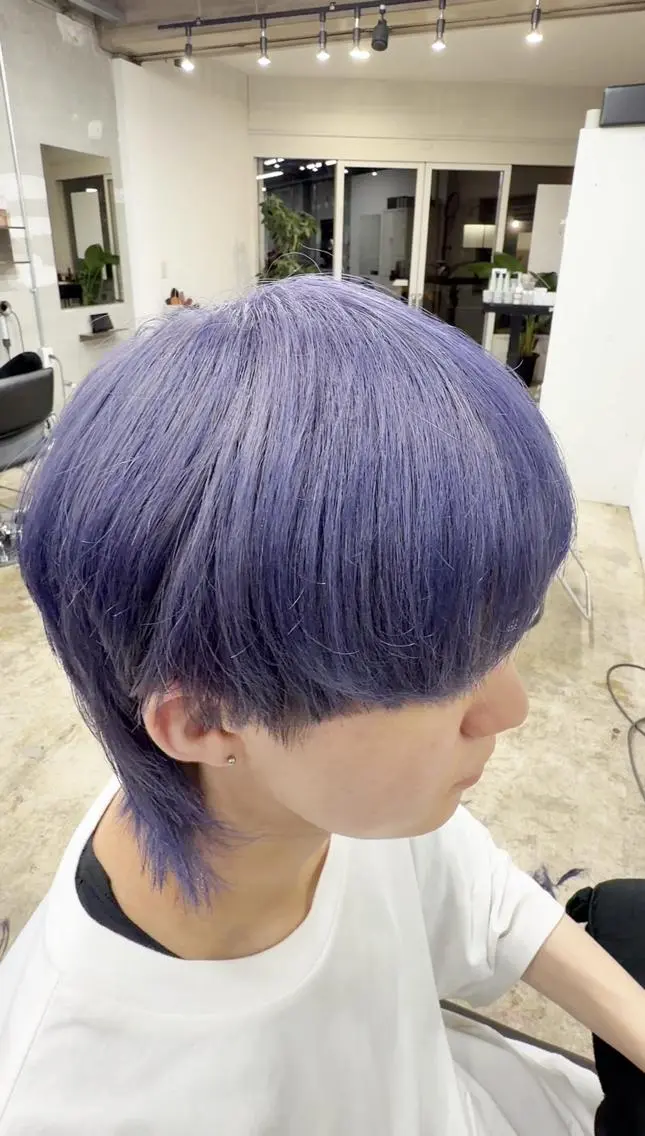 ショート ニューモナ 来来亭堺白鷺店前のヘアスタイル