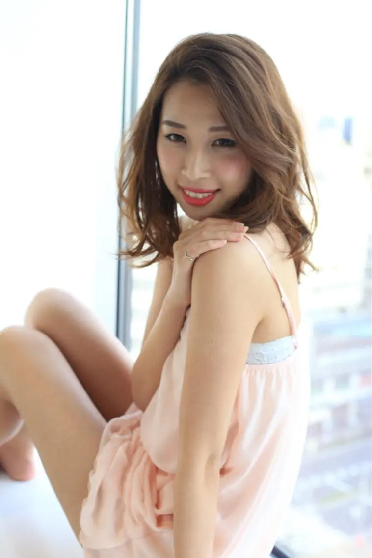 セミロング 加納 慎太郎のヘアスタイル
