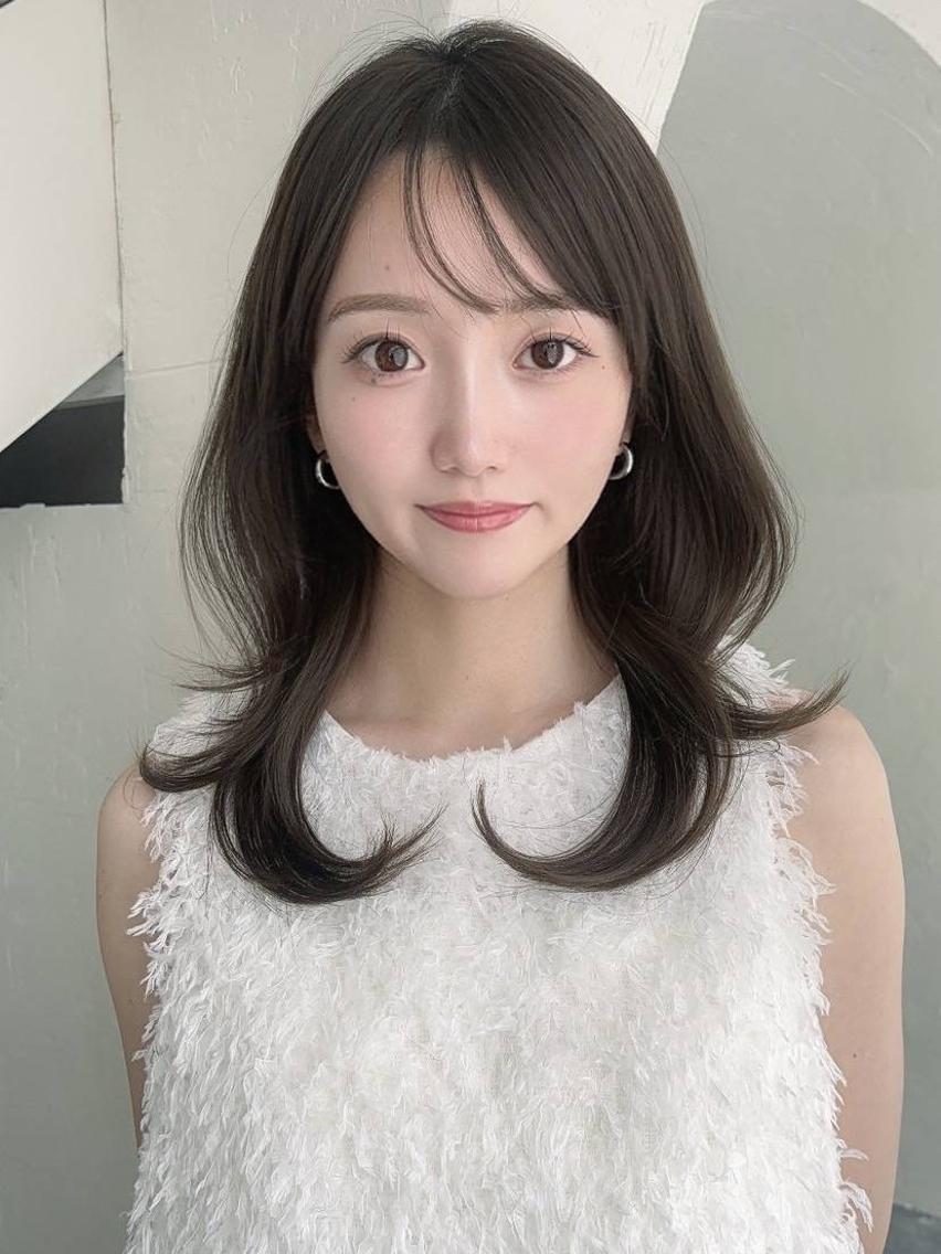 ミディアム くせ毛のお悩み相談 Ryo🐕のヘアスタイル