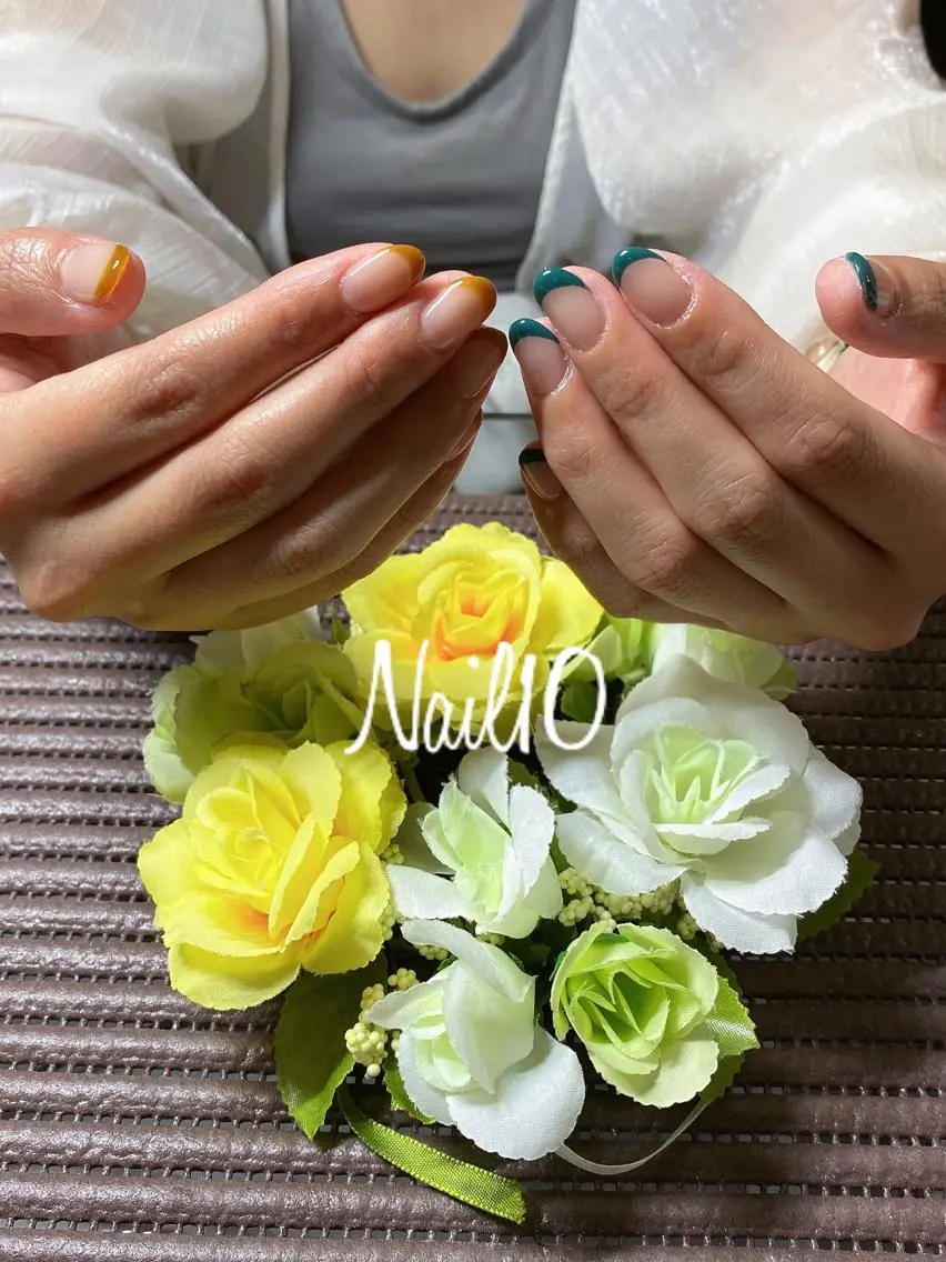 ネイル フレンチネイル ハンドネイル Nail10 Kakoのネイルデザイン