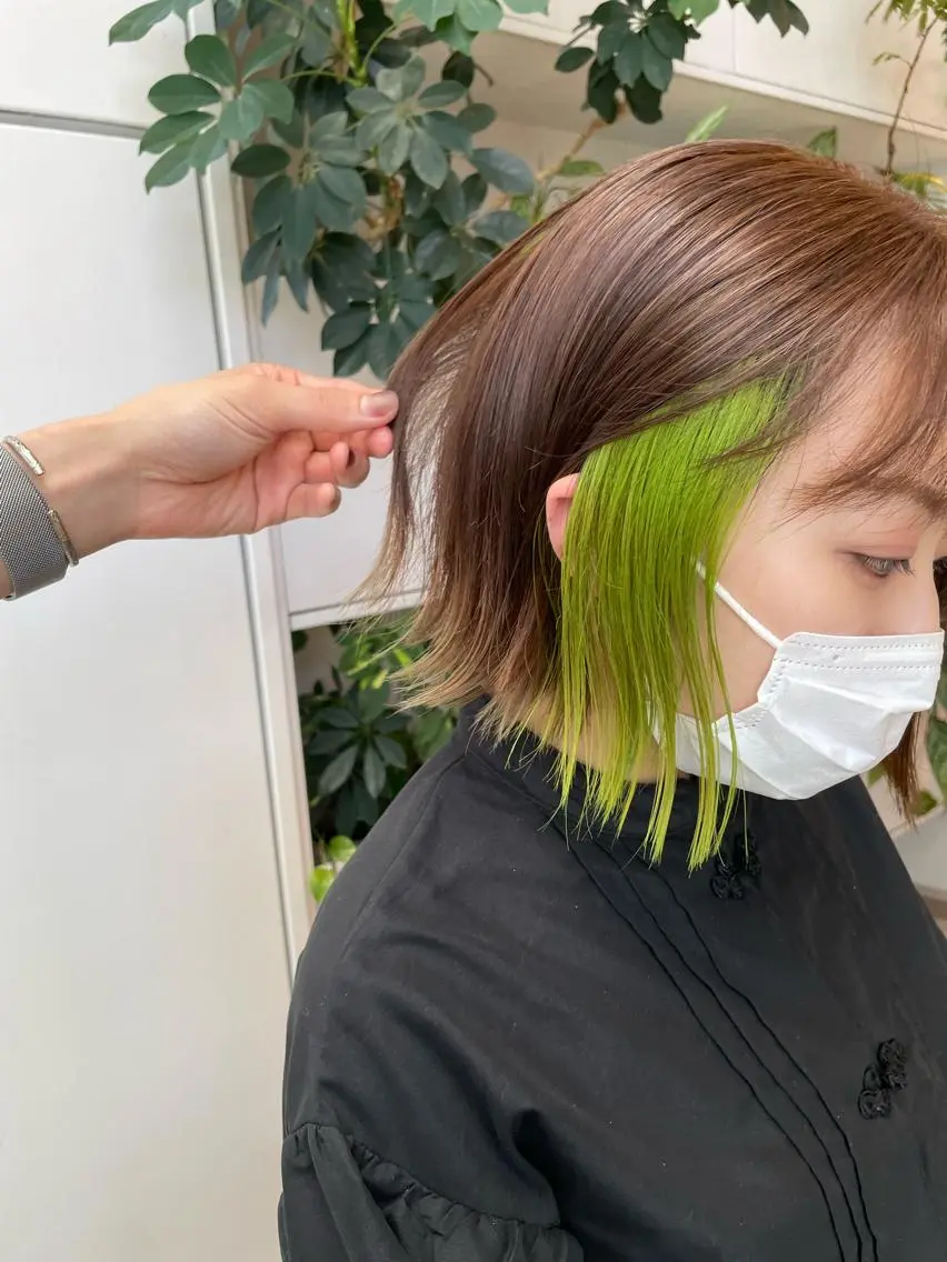 ショート ヘアカラー 東北No.1完全個室 💐梶谷社長のヘアスタイル
