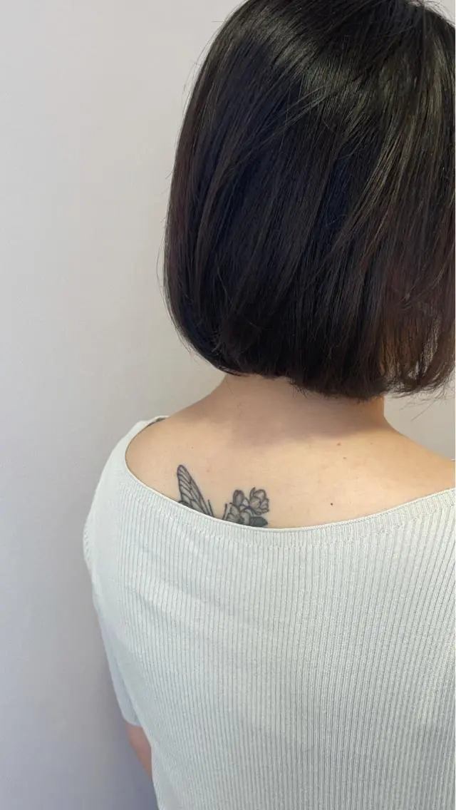 ショート ボブ 久保 明日香のヘアスタイル