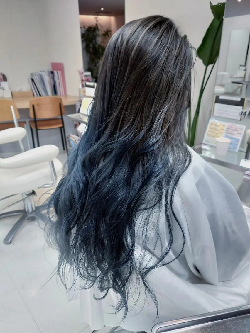 ロング nagane sayakaのヘアスタイル