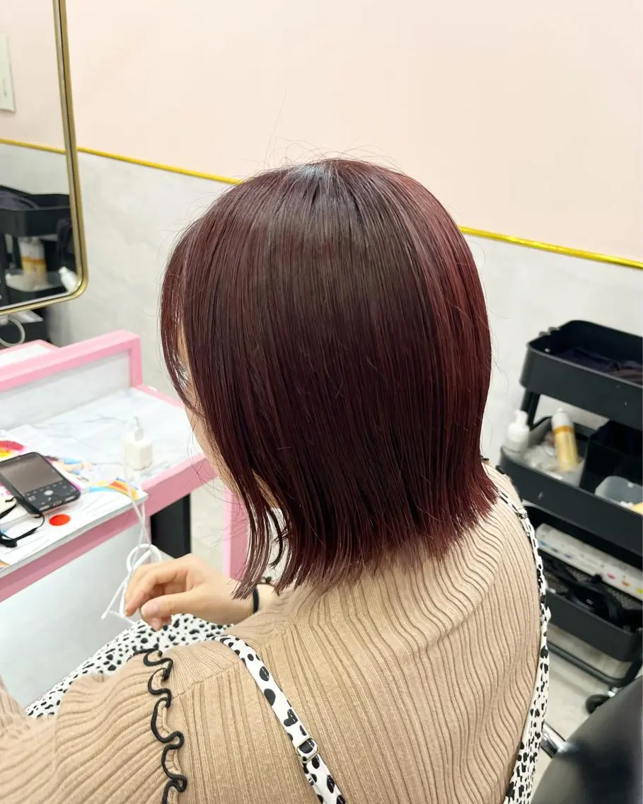 ショート カラー カット ヘアカラー 𓍯韓国style/ 髪質改善𓍯中村和希のヘアスタイル