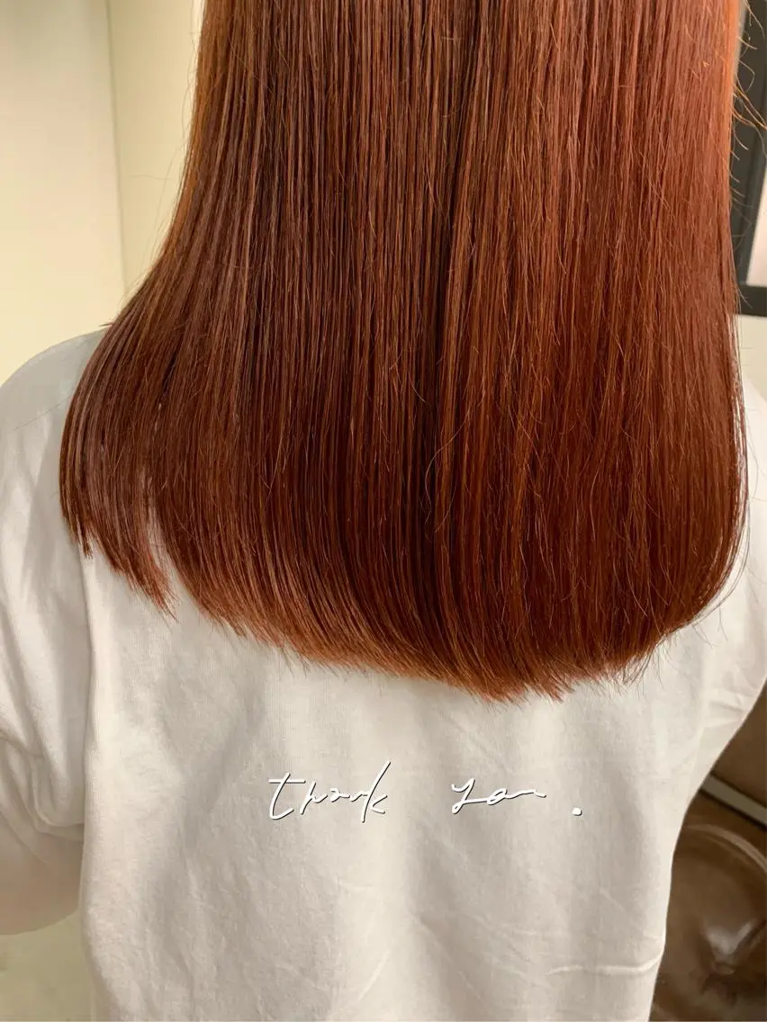 セミロング カラー 🫧 みゆ🫧のヘアスタイル