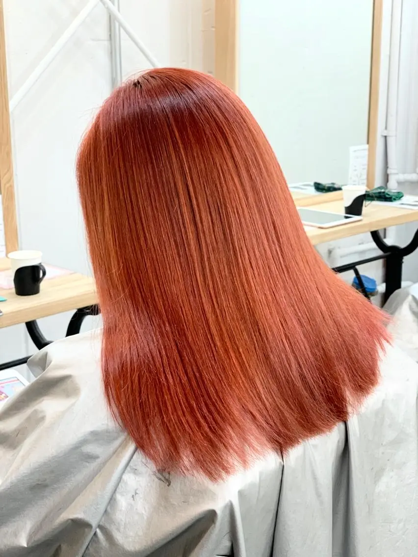 セミロング カラー ヘアアレンジ ネイル マツエク・マツパ ブリーチ特化 / share 元太のヘアスタイル