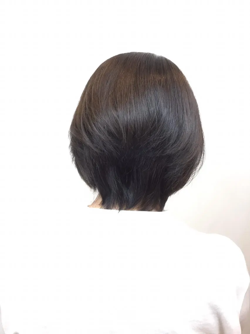 ショート カラー トリートメント ヘッドスパ Annon プライベートサロンのヘアスタイル