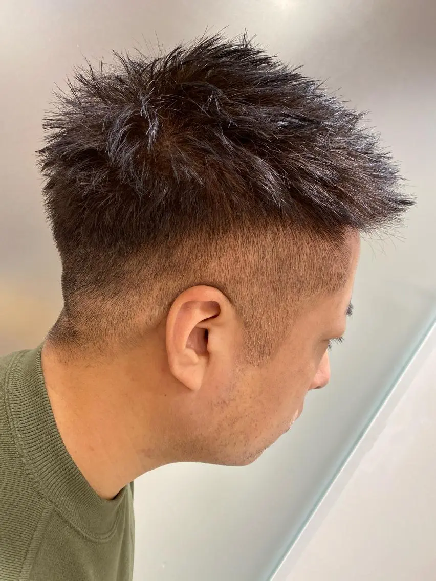 ショート メンズ 刈り上げ 福木 康助のヘアスタイル