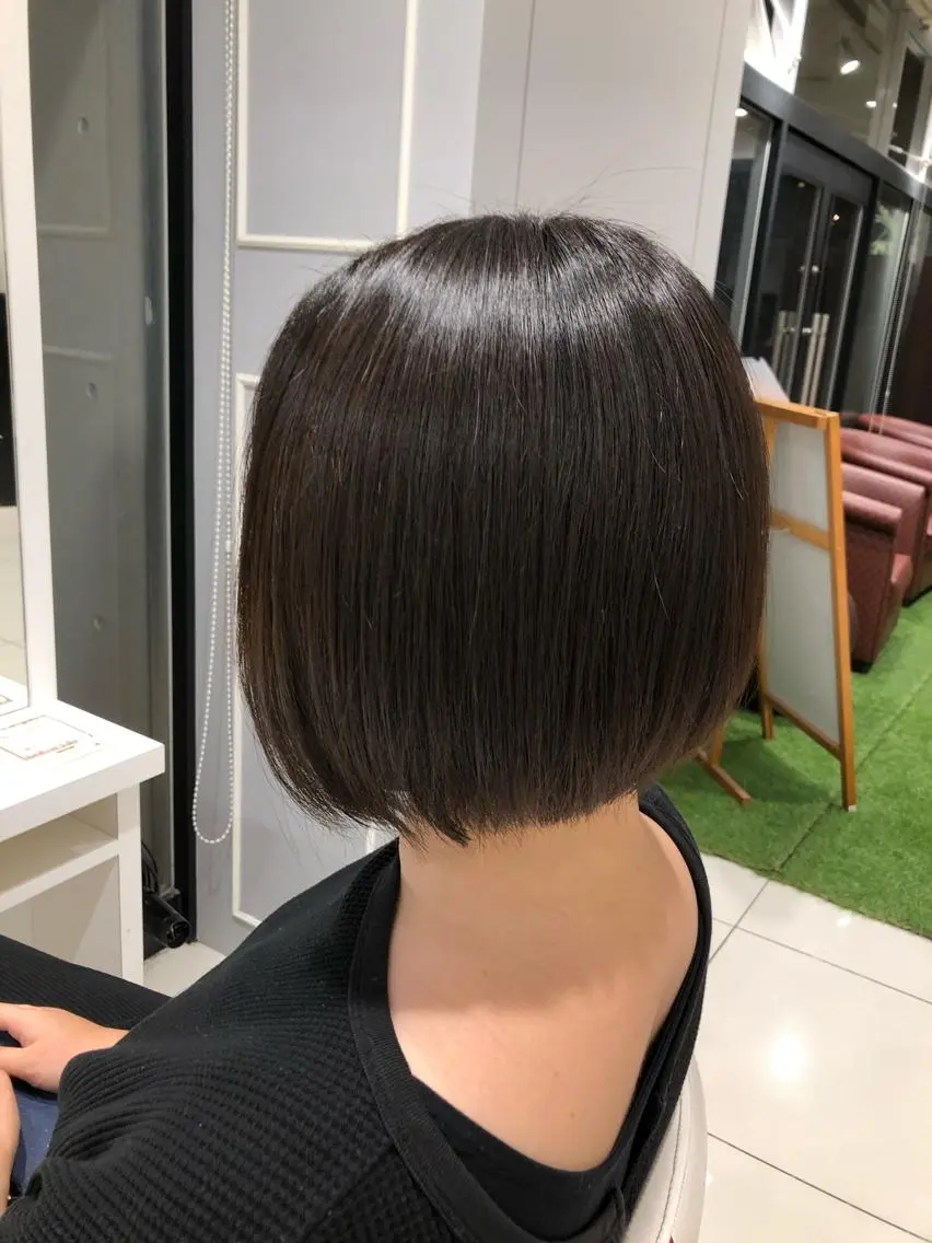 ショート ボブ ショート/白髪ぼかし 君和田若菜のヘアスタイル