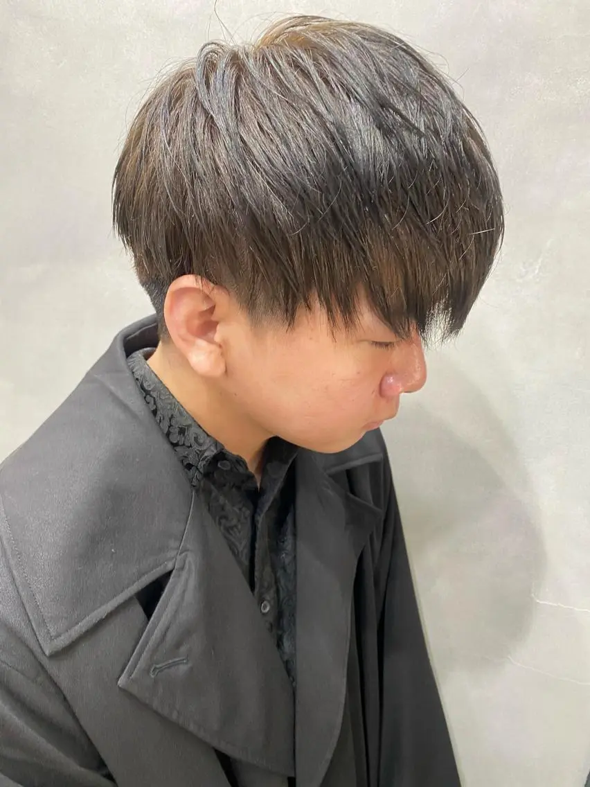 ミディアム パーマ メンズ FAAM Tsuneのヘアスタイル