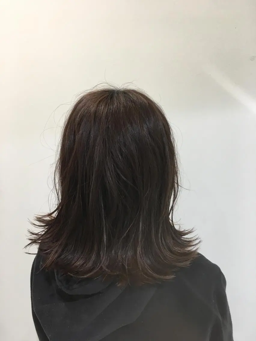 ミディアム NYNY四條畷店 森 亮人のヘアスタイル