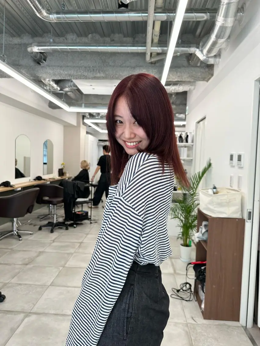 ミディアム カラー キッズ オトナヘア🌸 harukaのヘアスタイル