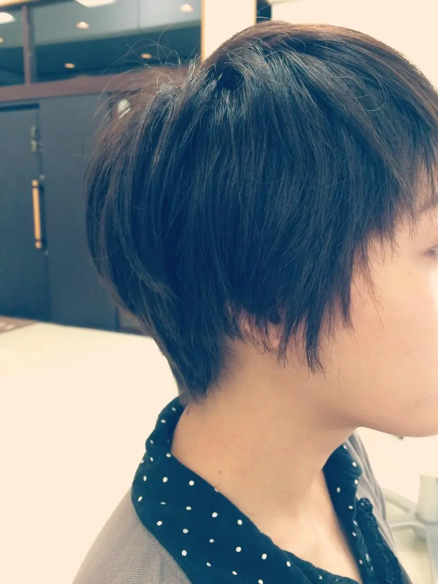 ショート ショートヘア いけだ ゆうのヘアスタイル