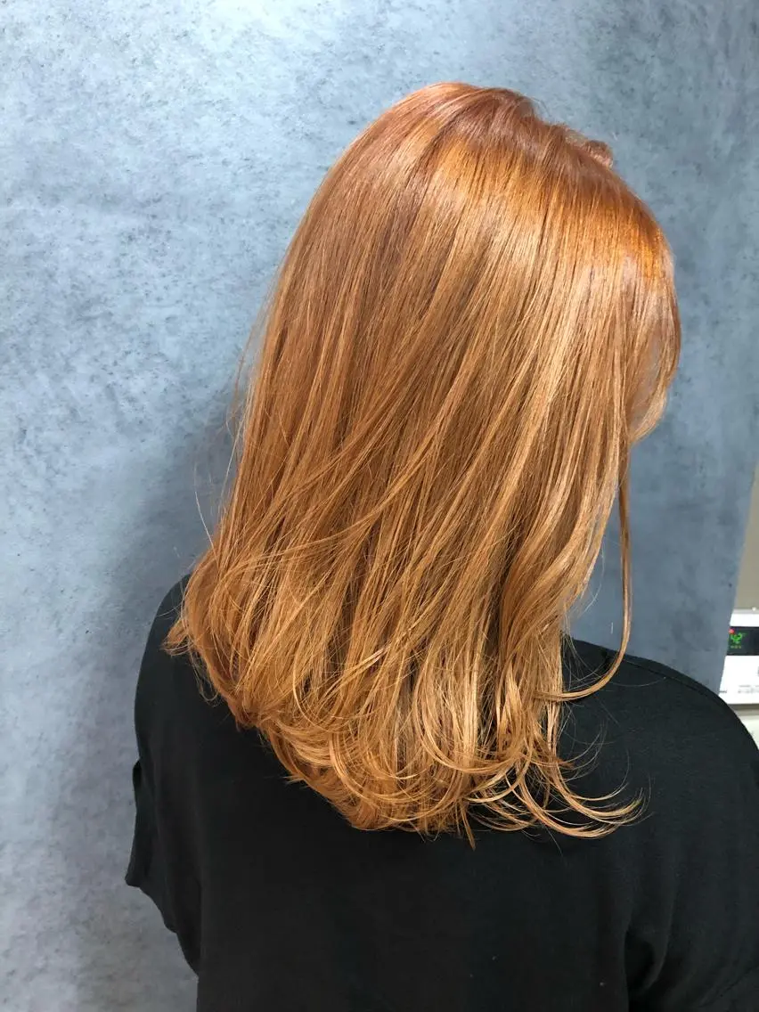 ロング カラー ヘアアレンジ メンズ キッズ ネイル マツエク・マツパ 透明感カラー🤎 ゆりのヘアスタイル