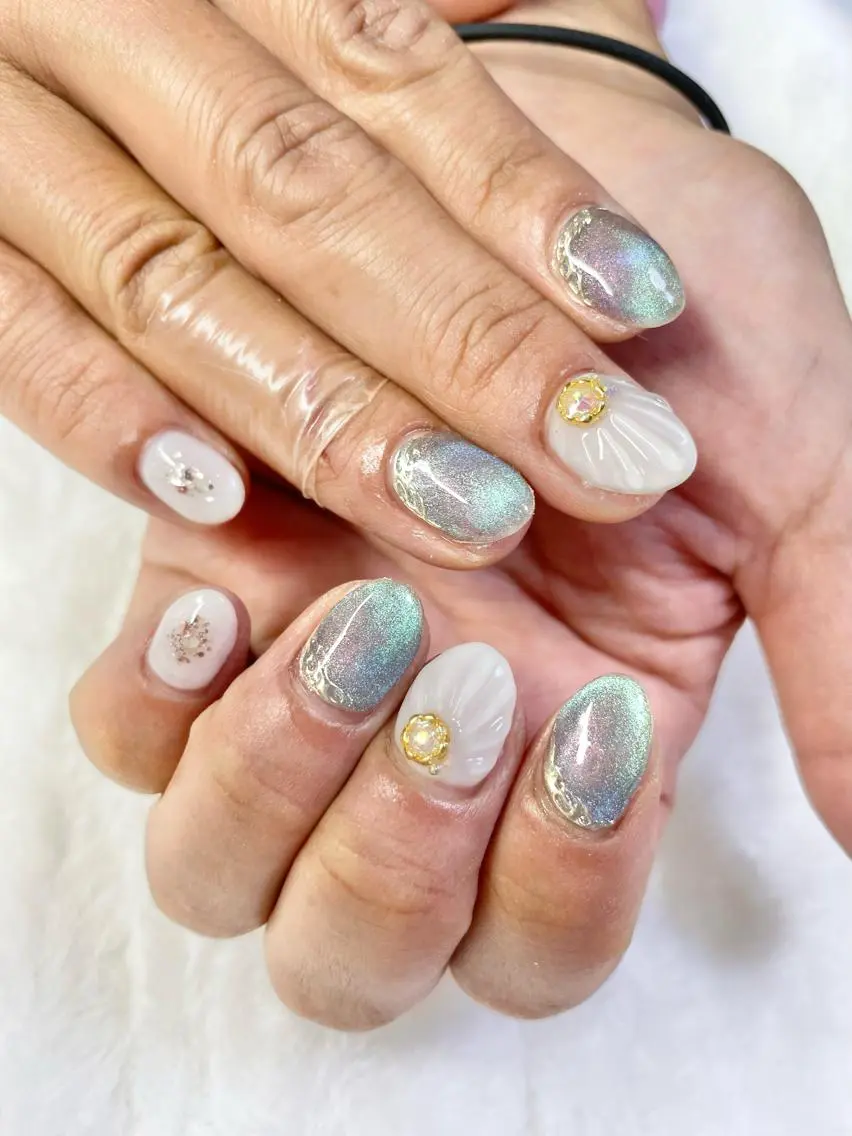 ネイル マグネットネイル Y's nailのネイルデザイン