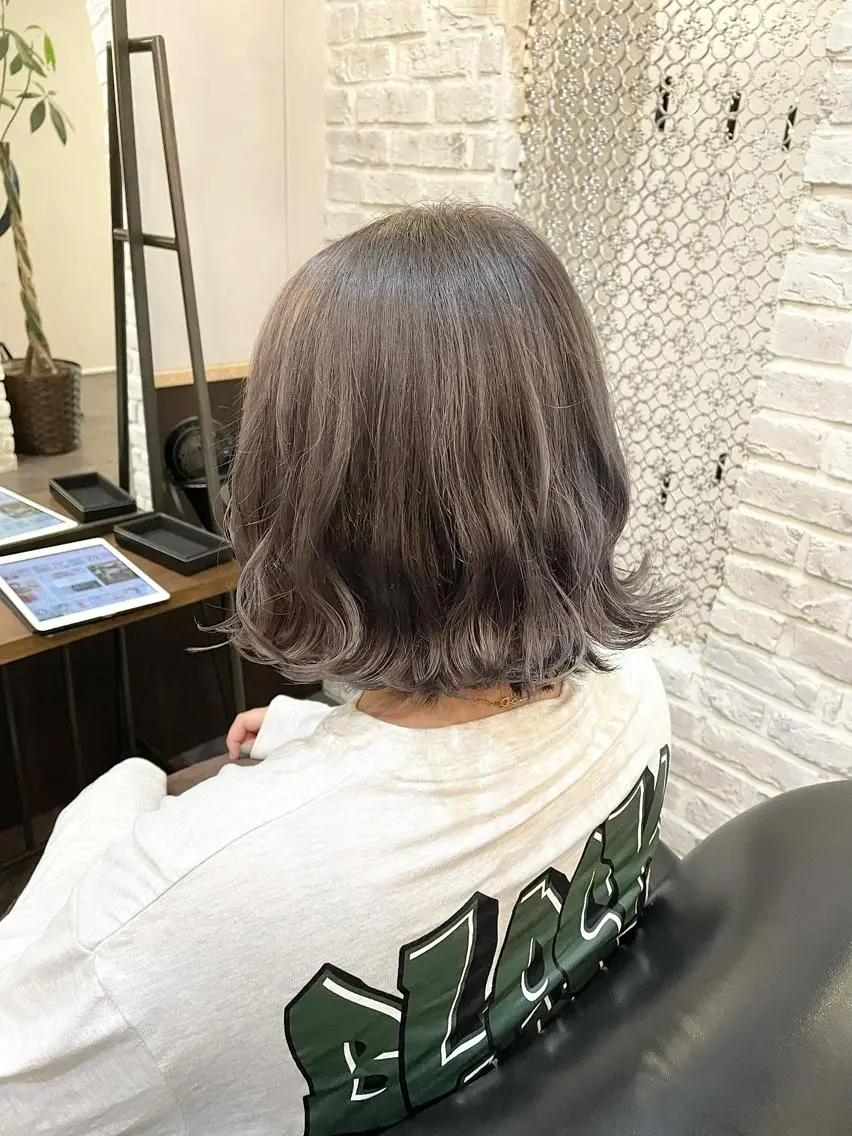 ミディアム 🎀韓国ヘア Riho🎀のヘアスタイル