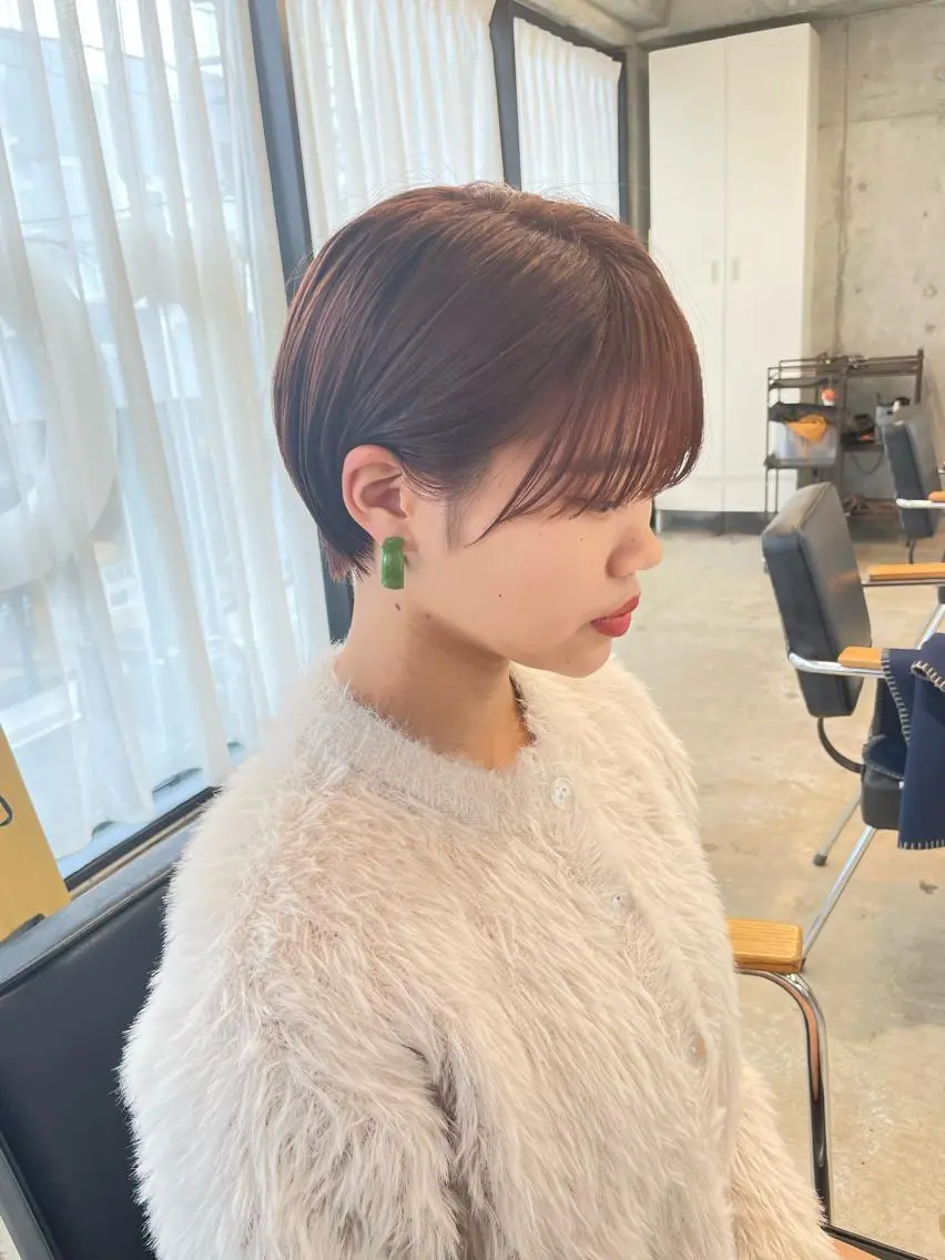 ショート カラー 【ショートカット 美髪矯正】今井隆太のヘアスタイル