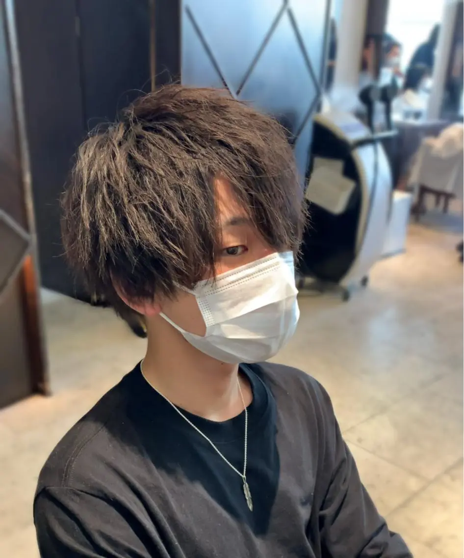 パーマ メンズ メンズパーマ メンズツイストパーマ ツイストパーマ カット パーマ トリートメント メンズ専門　井藤 雅也のヘアスタイル