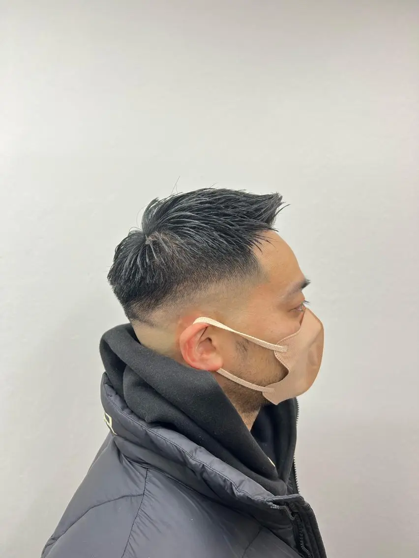 ショート メンズ 木下 紗綾のヘアスタイル